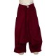 Ethnic afghan trousers winter velvet thick red    2years