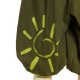Hippy afghan trousers green army 3years