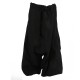 Plain black mixed afghan trousers   14years