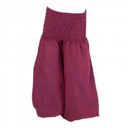 Girl Moroccan trousers plain violet     3years