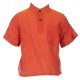Camisa unida naranja    6meses