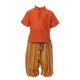 Camisa unida naranja 12meses