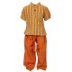 Plain orange trouser     6months