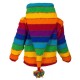 2years rainbow wool jacket