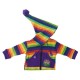Rainbow sharp hood jacket 12months