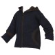 Dark blue and brown lined cotton jumper jacket 3years