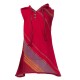 Red indian dress sharp hood   18months