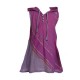Violet indian dress sharp hood   12years