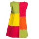 Patchwork trapeze dress with snail   6months