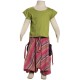 Stripe indian baggy trousers purple