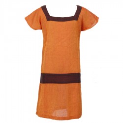 Hippy dress tunic orange