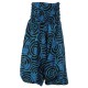 Spiral kid afghan trouser turquoise