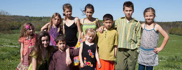 Ropa hippie - Moda étnica - niños Poutali