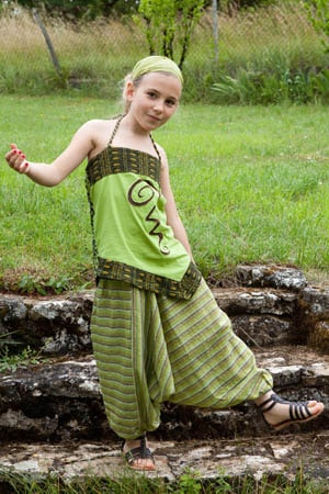Sarouels fille 10 ans - Sarouel enfant - Vêtements enfants Poutali